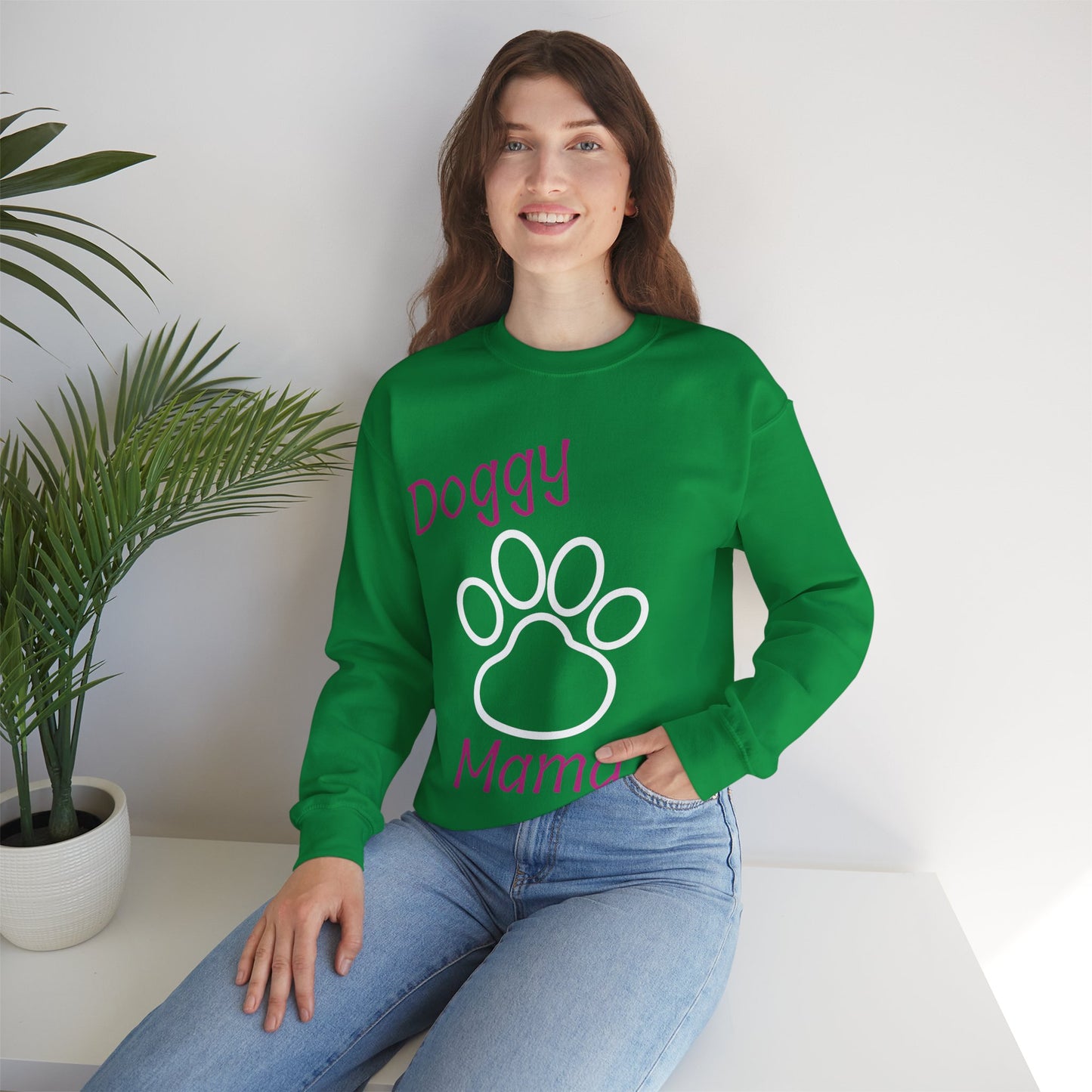 Doggy Mama Crewneck Sweatshirt
