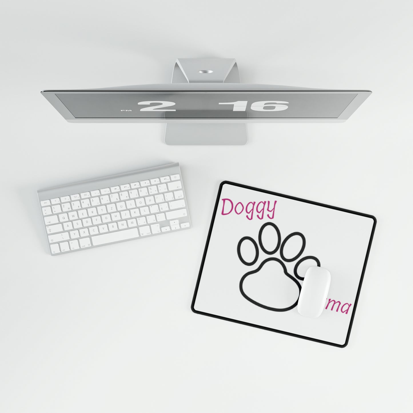 Doggy Mama Mouse Pads