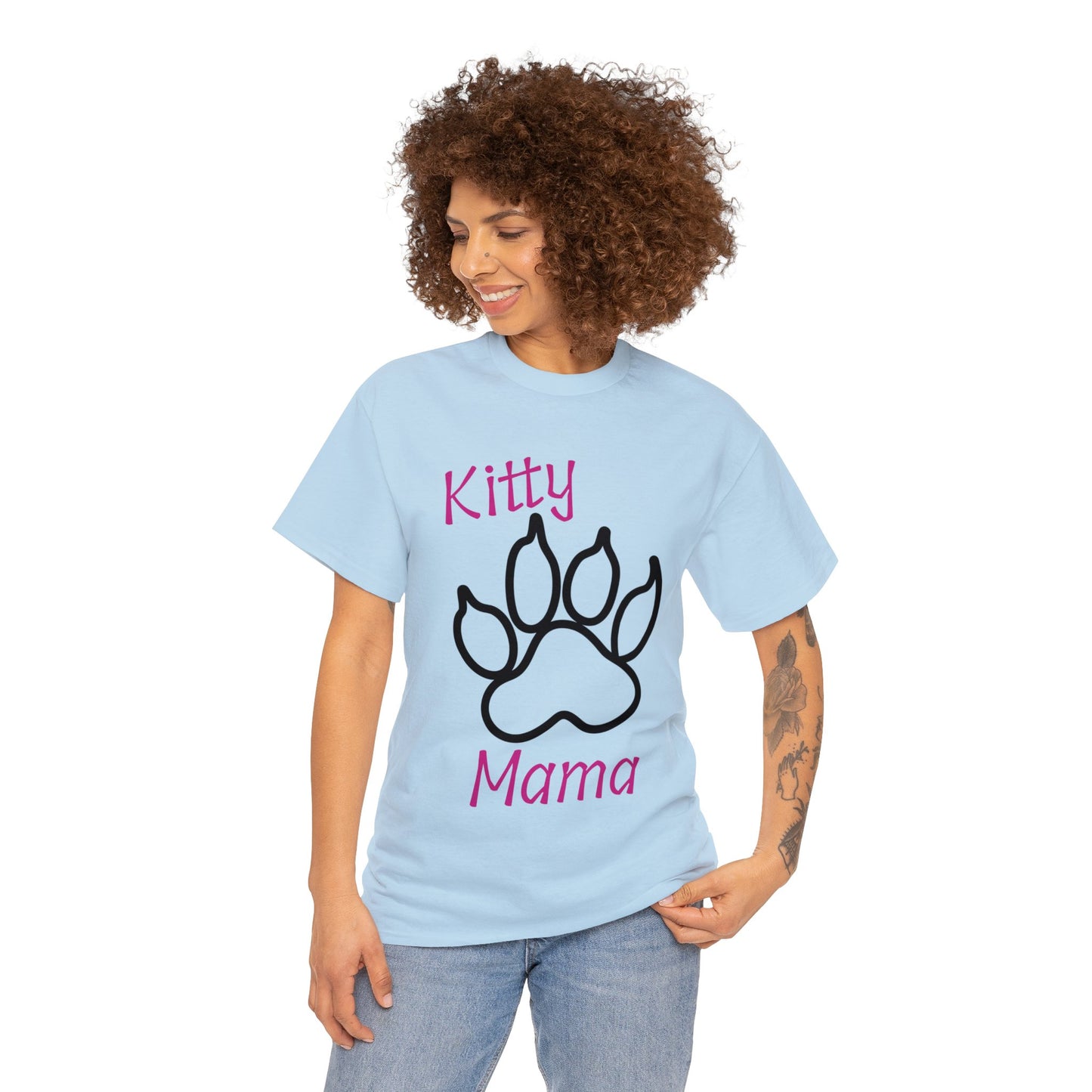Kitty Mama Heavy Cotton Tee