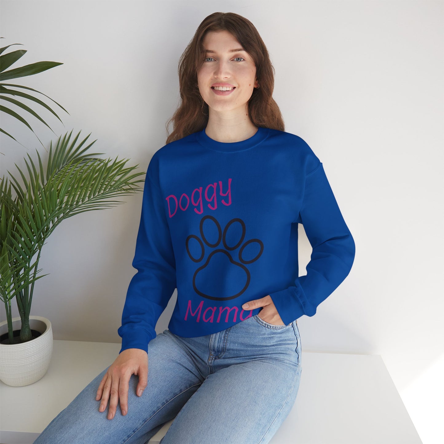 Doggy Mama Crewneck Sweatshirt