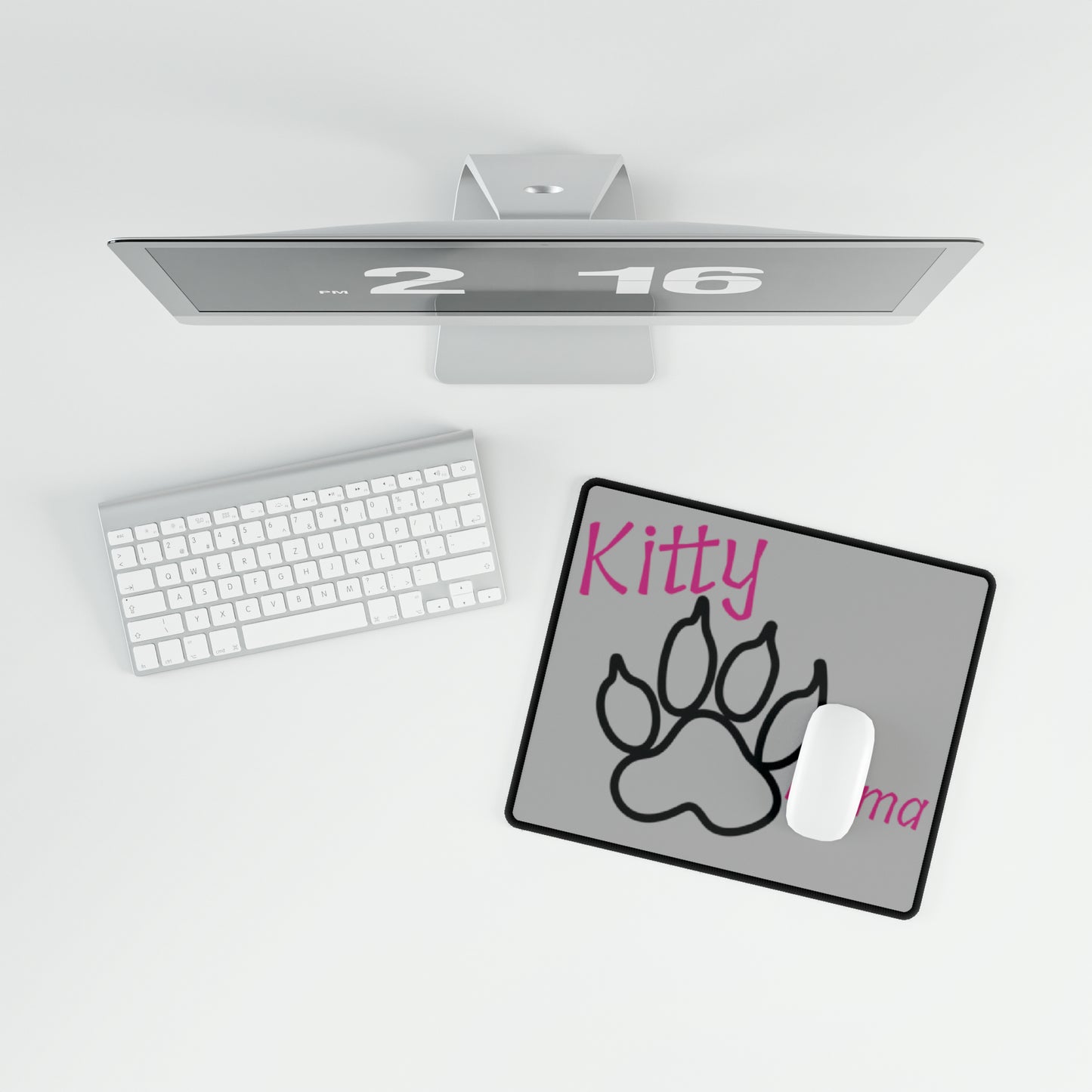 Kitty Mama Mouse Pads