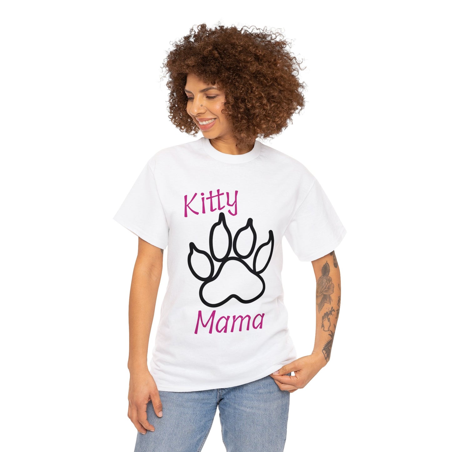 Kitty Mama Heavy Cotton Tee