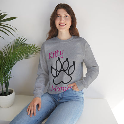 Kitty Mama Crewneck Sweatshirt