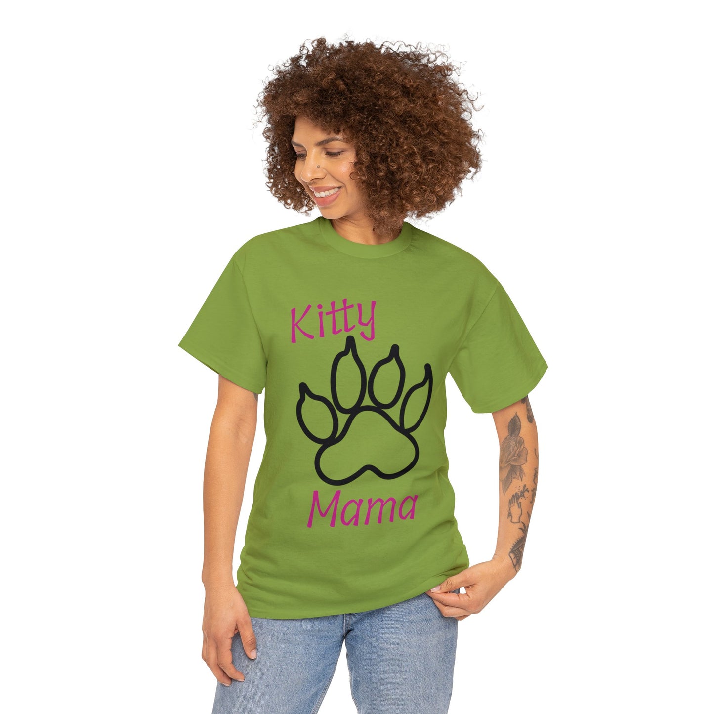 Kitty Mama Heavy Cotton Tee