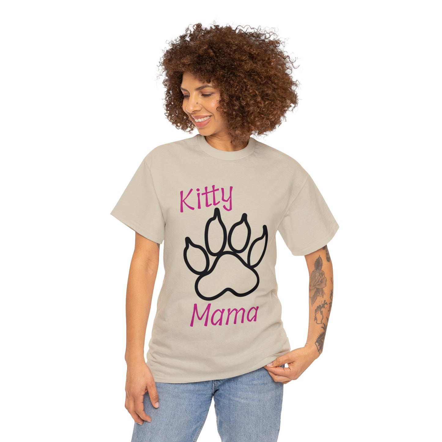 Kitty Mama Heavy Cotton Tee
