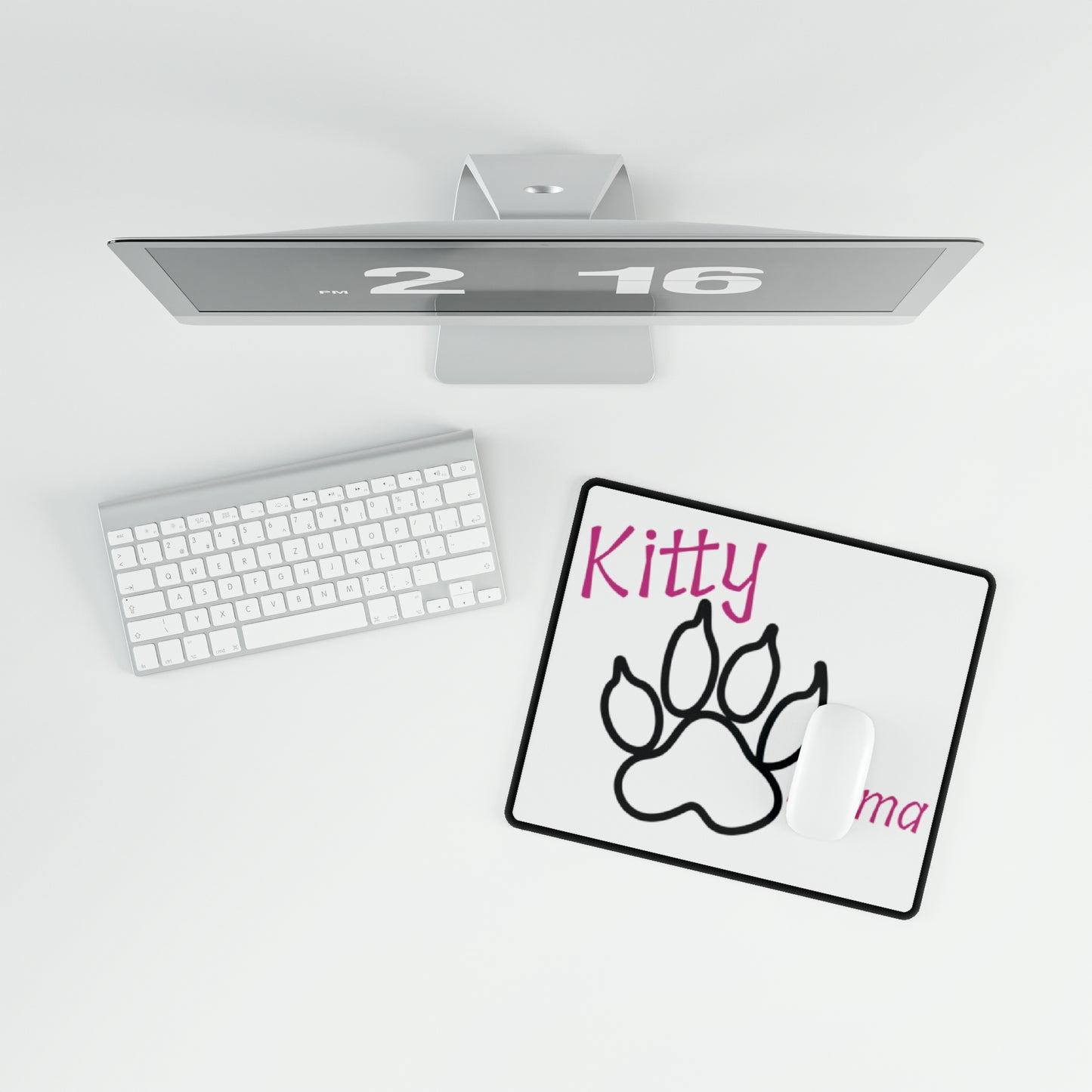 Kitty Mama Mouse Pads