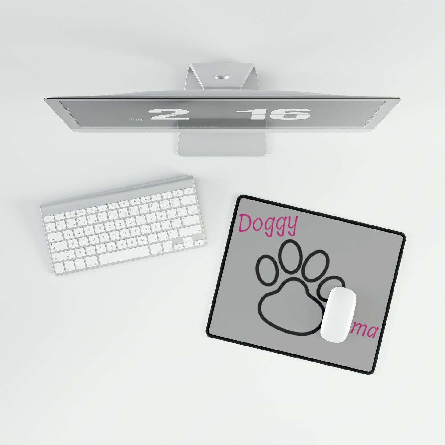 Doggy Mama Mouse Pads